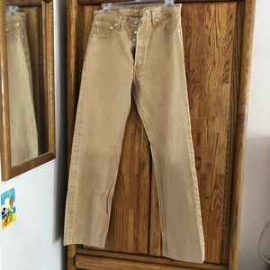 Levi’s 501 shrink to fit.